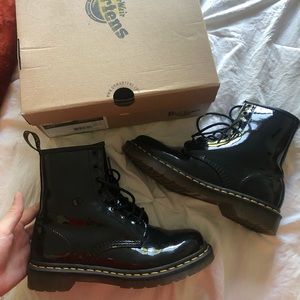 Doc Martens 1460 black patent leather